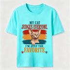 PetTaxClub My Cat Judges Everyone Classic T-Shirt