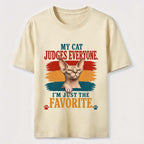 PetTaxClub My Cat Judges Everyone Classic T-Shirt
