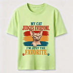 PetTaxClub My Cat Judges Everyone Classic T-Shirt
