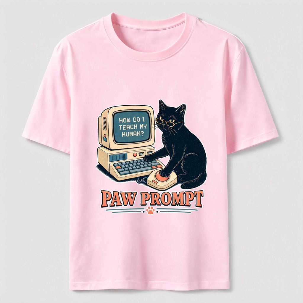 PetTaxClub Paw Prompt Computer Cat Classic T-Shirt