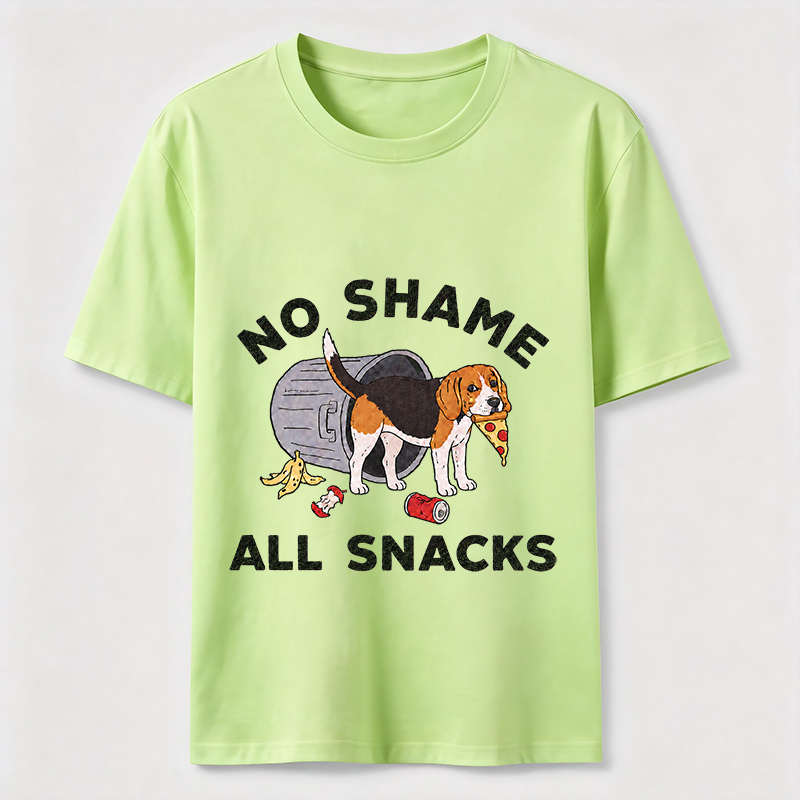 PetTaxClub No Shame All Snacks Beagle Classic T-Shirt