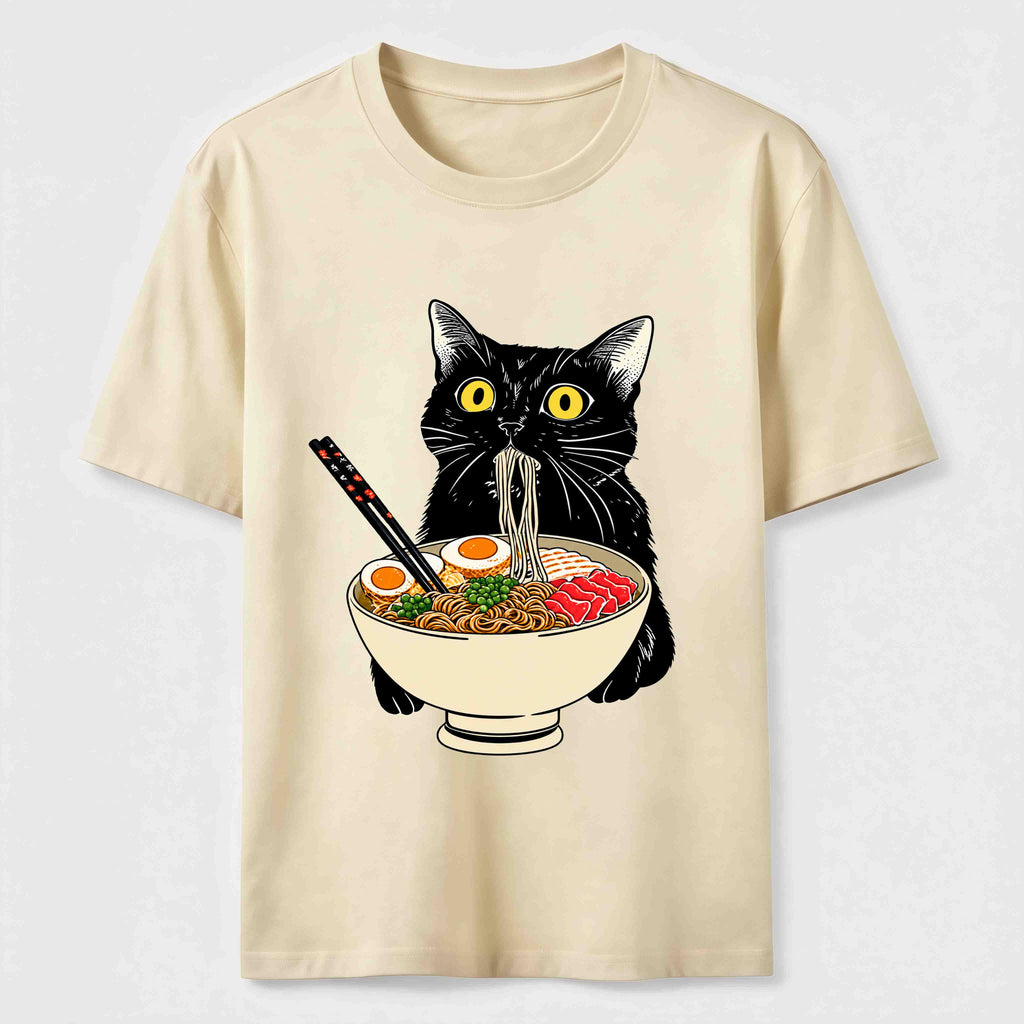 PetTaxClub Hungry Ramen Cat Classic T-Shirt