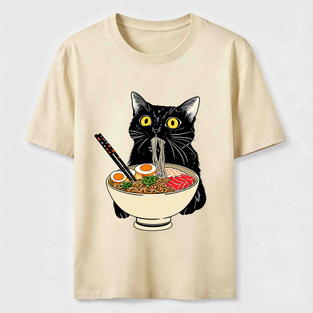 PetTaxClub Hungry Ramen Cat Classic T-Shirt