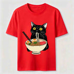 PetTaxClub Hungry Ramen Cat Classic T-Shirt