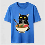 PetTaxClub Hungry Ramen Cat Classic T-Shirt