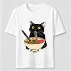 PetTaxClub Hungry Ramen Cat Classic T-Shirt