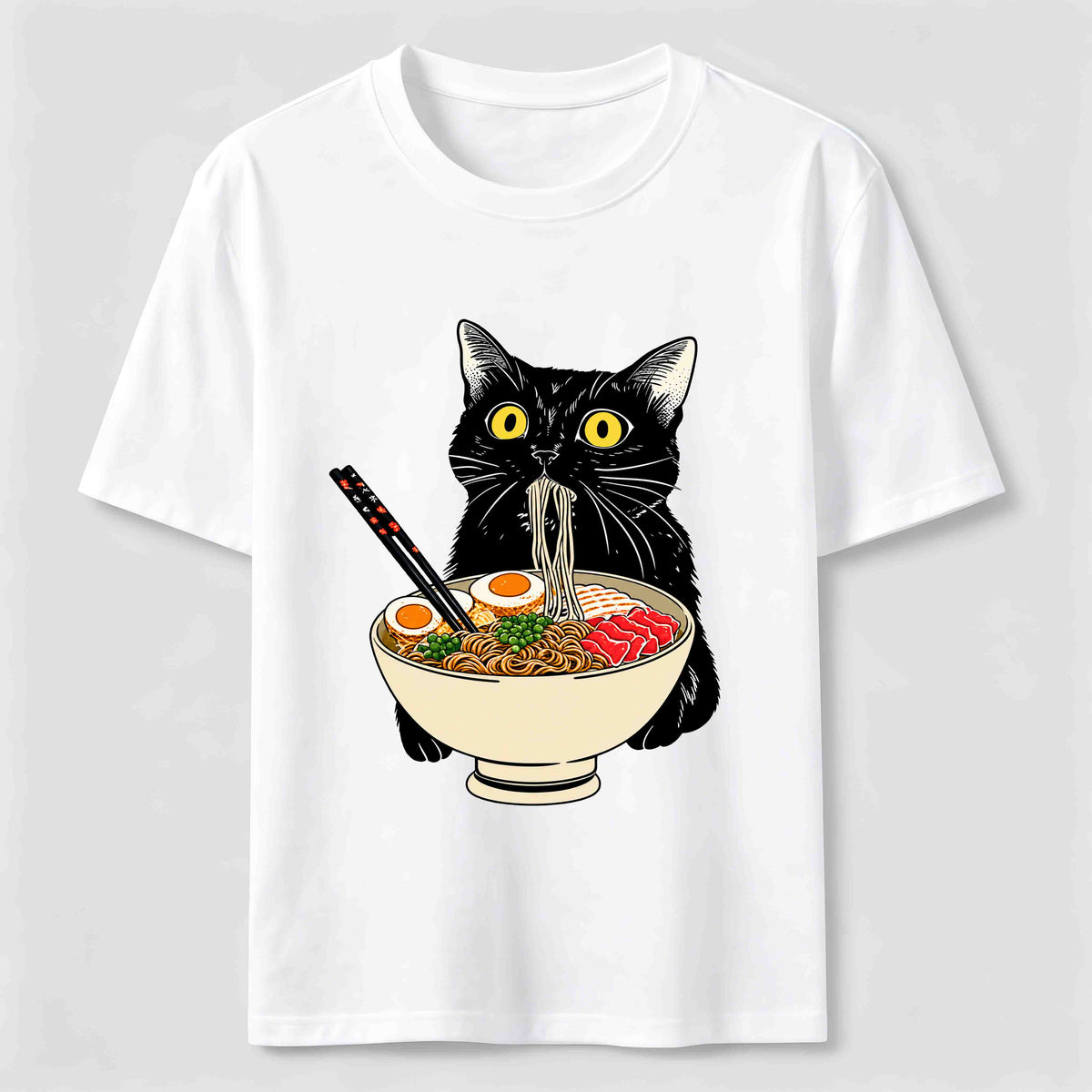 PetTaxClub Hungry Ramen Cat Classic T-Shirt