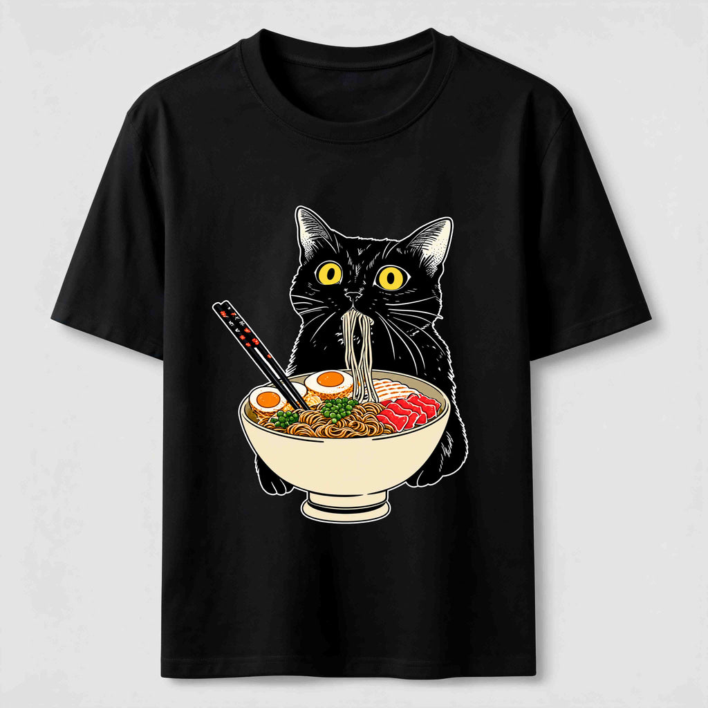 PetTaxClub Hungry Ramen Cat Classic T-Shirt