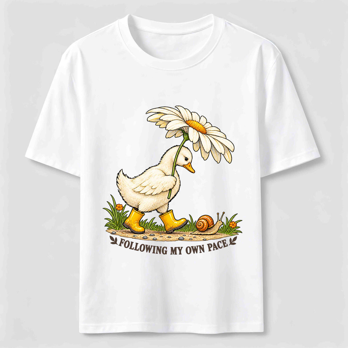 PetTaxClub Following My Own Pace Duck Classic T-Shirt