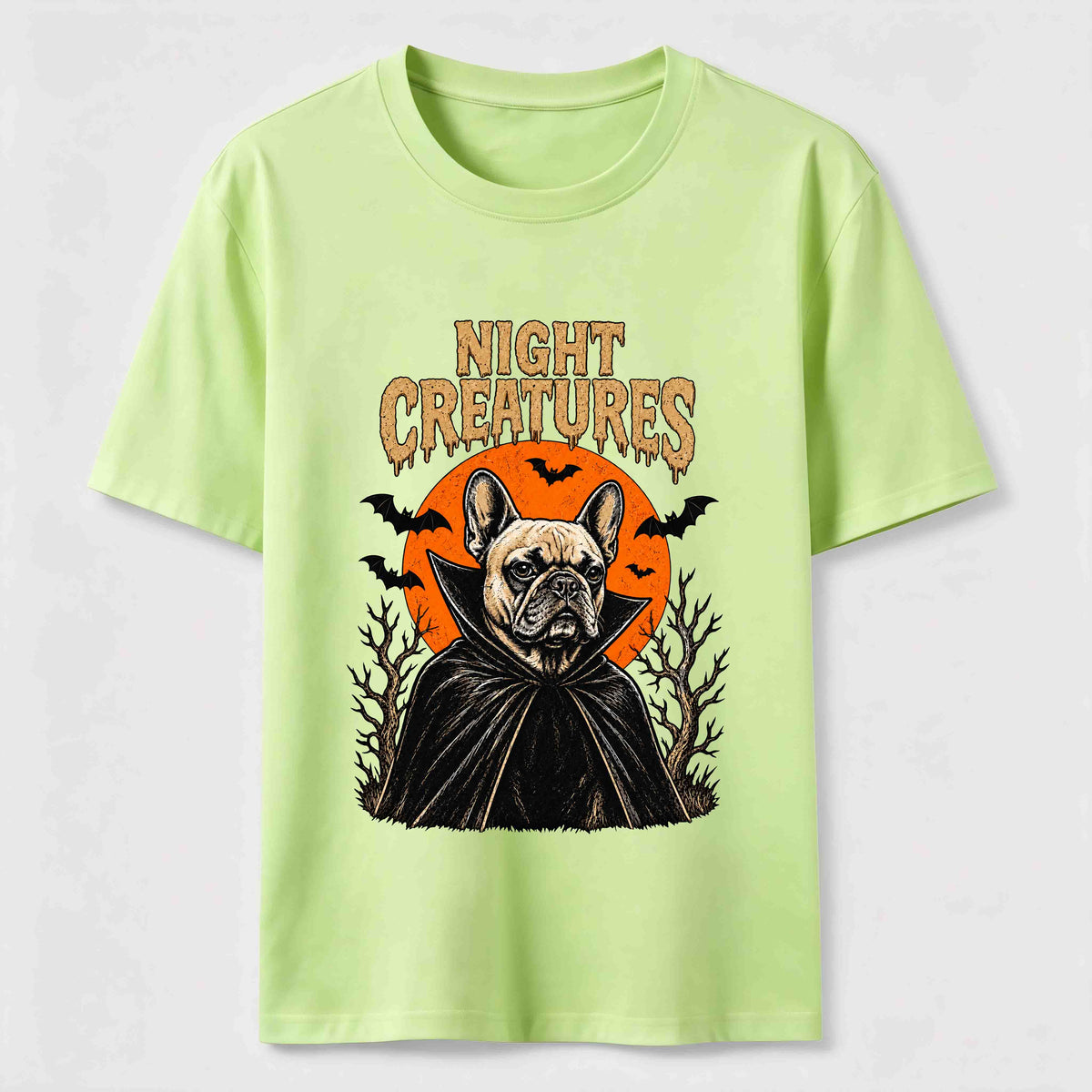 PetTaxClub Night Creatures Frenchie Classic T-Shirt