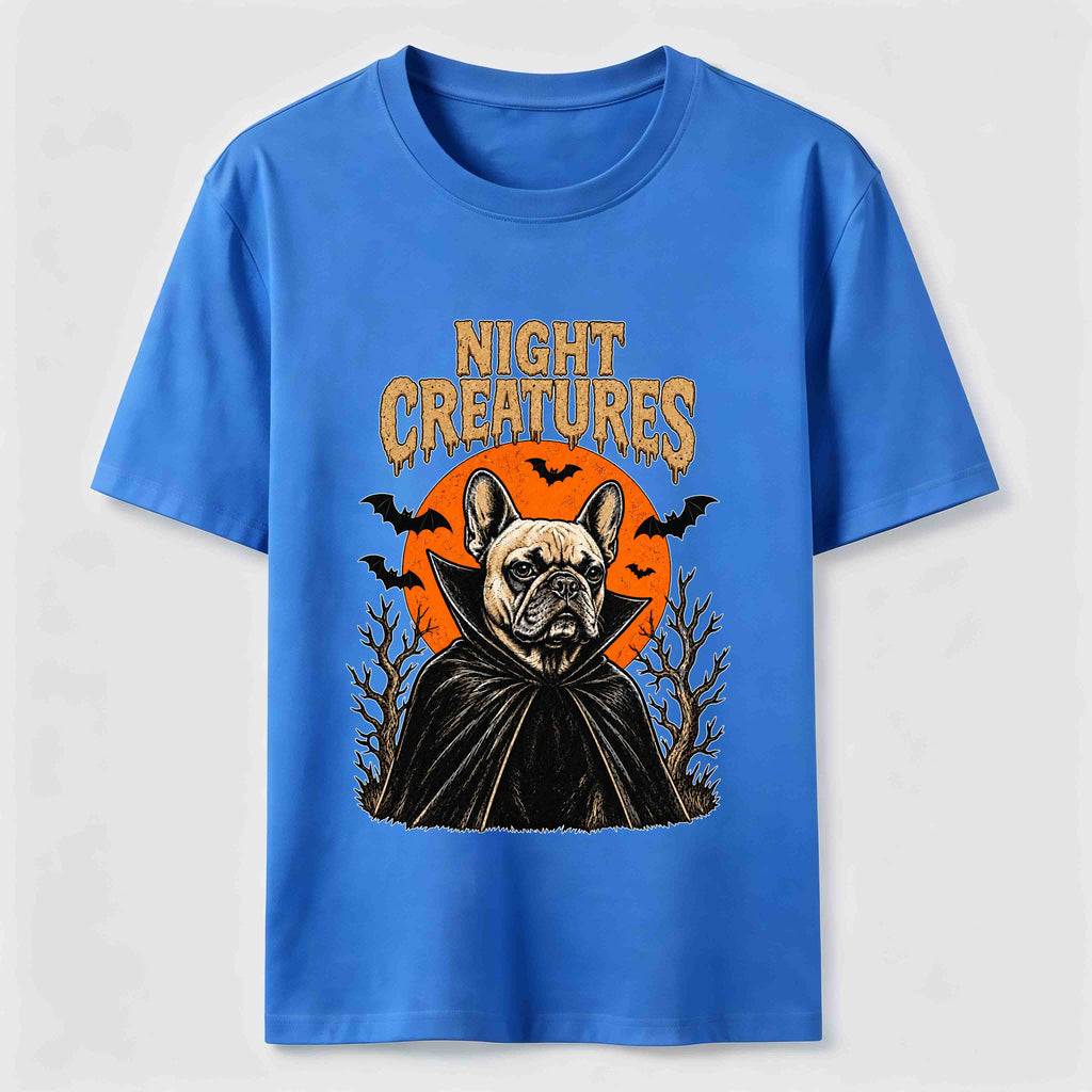 PetTaxClub Night Creatures Frenchie Classic T-Shirt