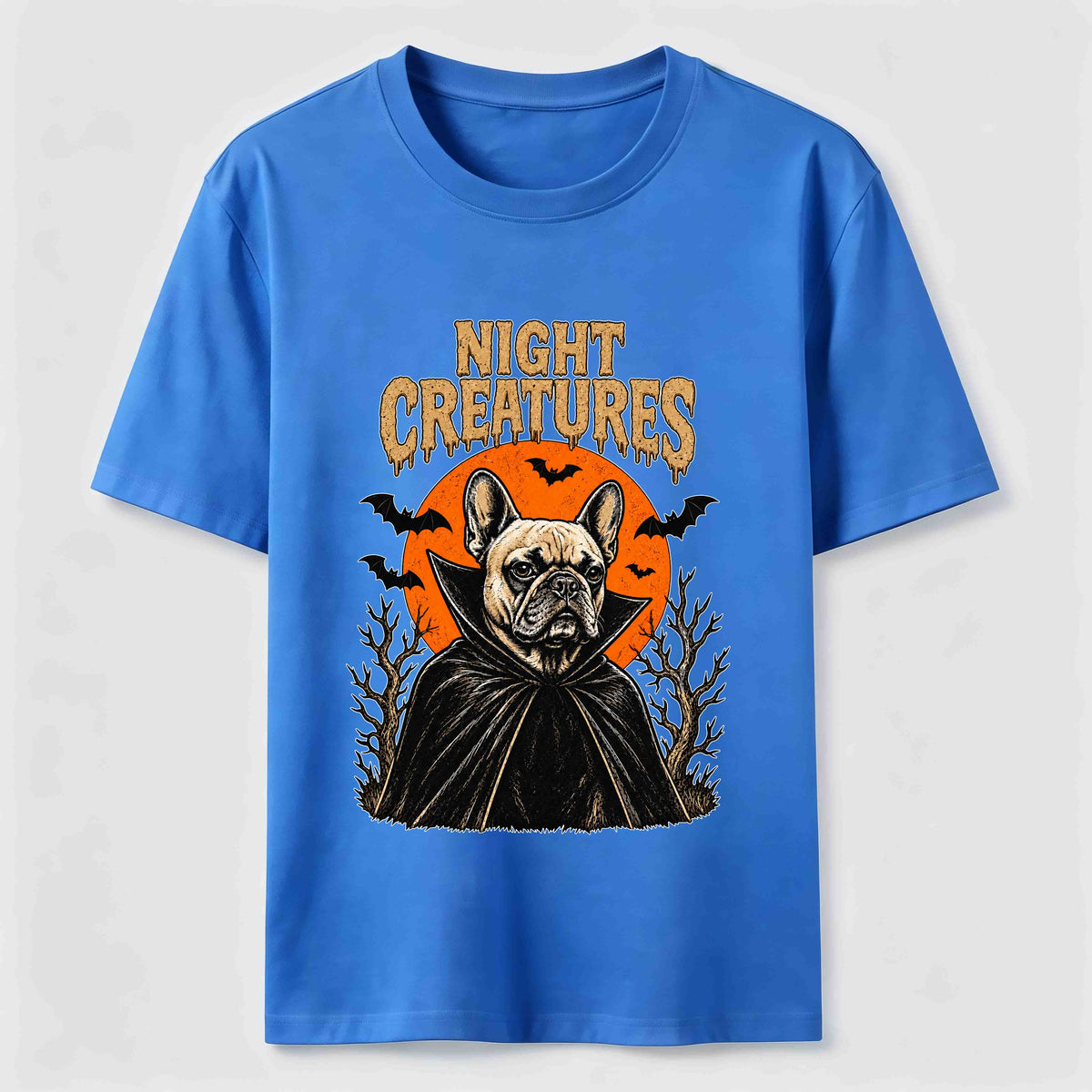 PetTaxClub Night Creatures Frenchie Classic T-Shirt