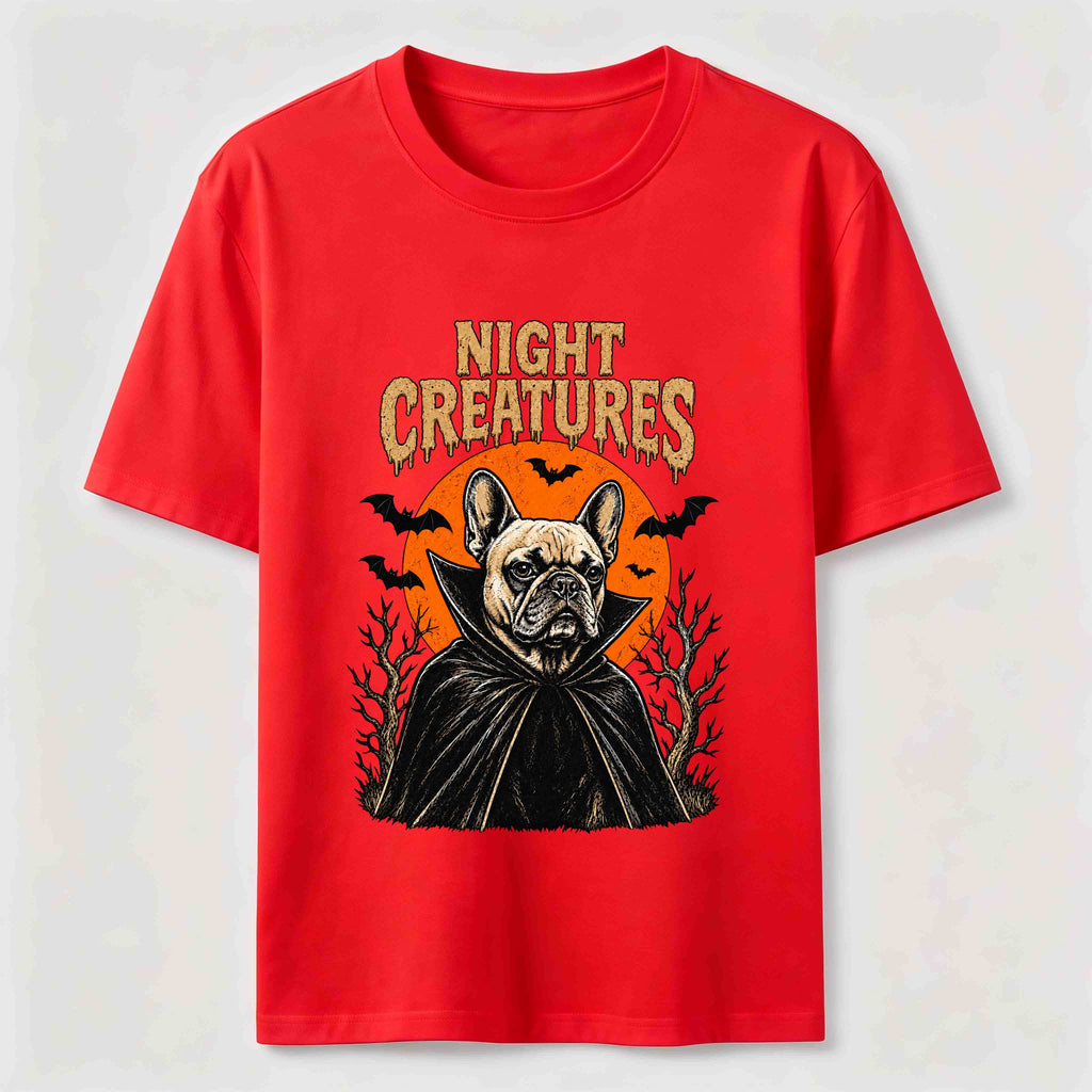 PetTaxClub Night Creatures Frenchie Classic T-Shirt