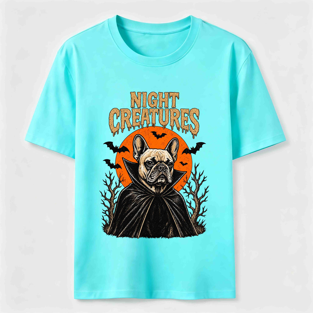 PetTaxClub Night Creatures Frenchie Classic T-Shirt