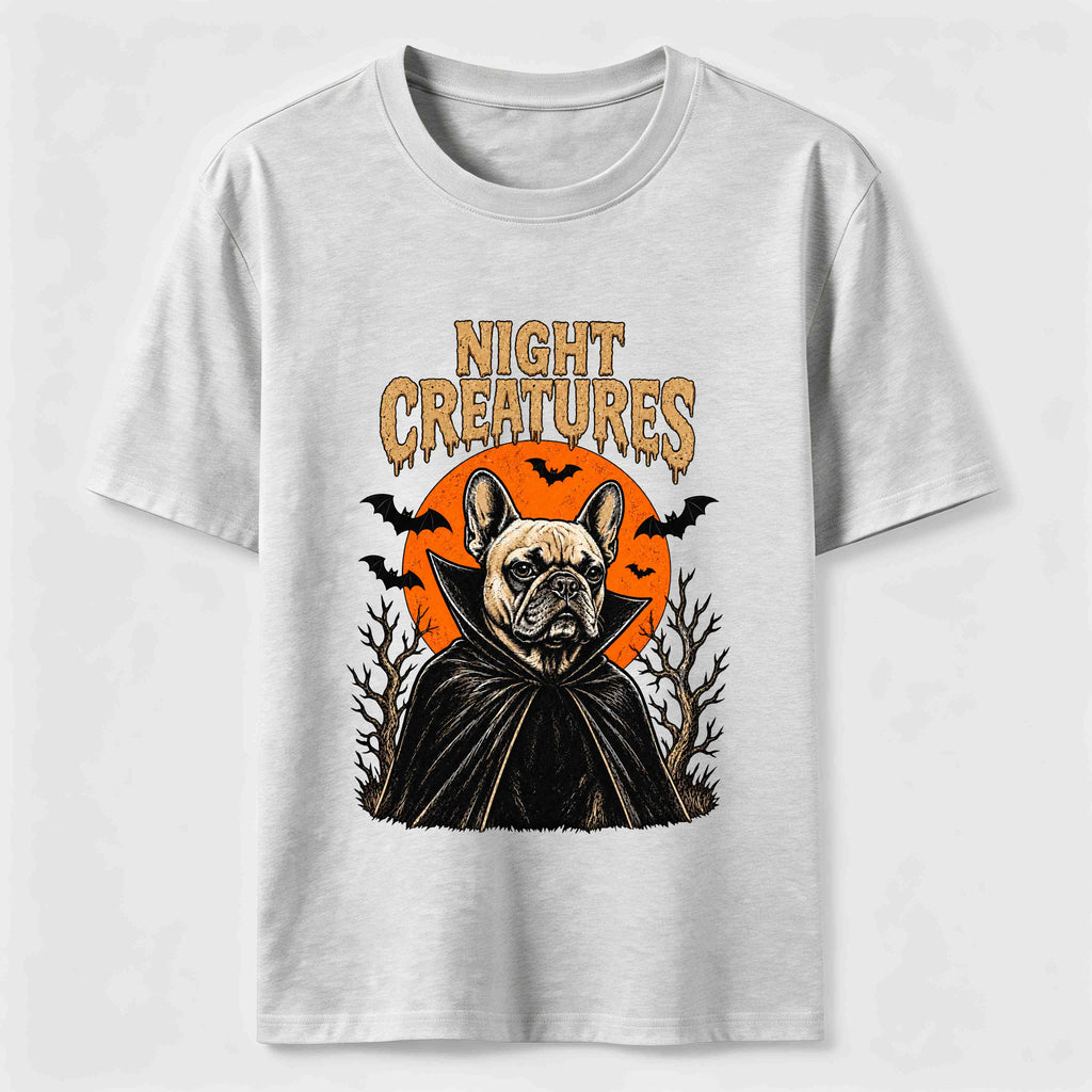 PetTaxClub Night Creatures Frenchie Classic T-Shirt