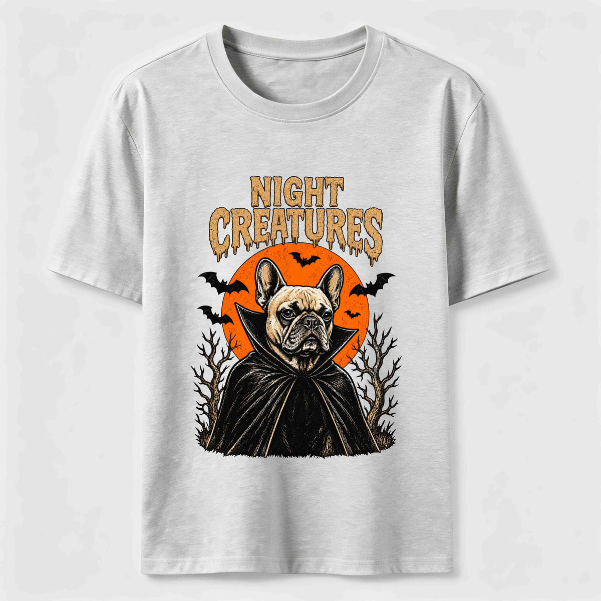PetTaxClub Night Creatures Frenchie Classic T-Shirt