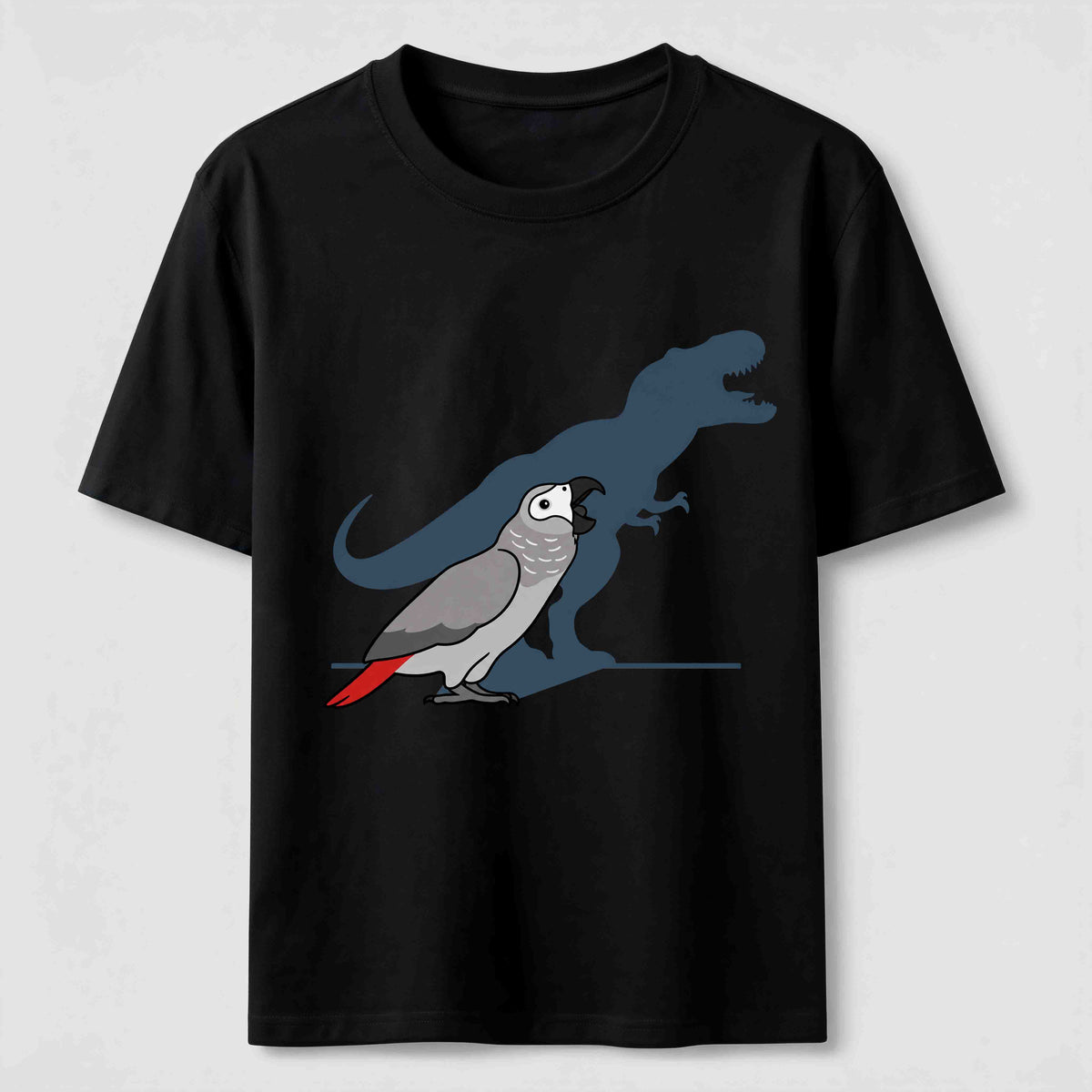 PetTaxClub Tiny Parrot Big Shadow Classic T-Shirt