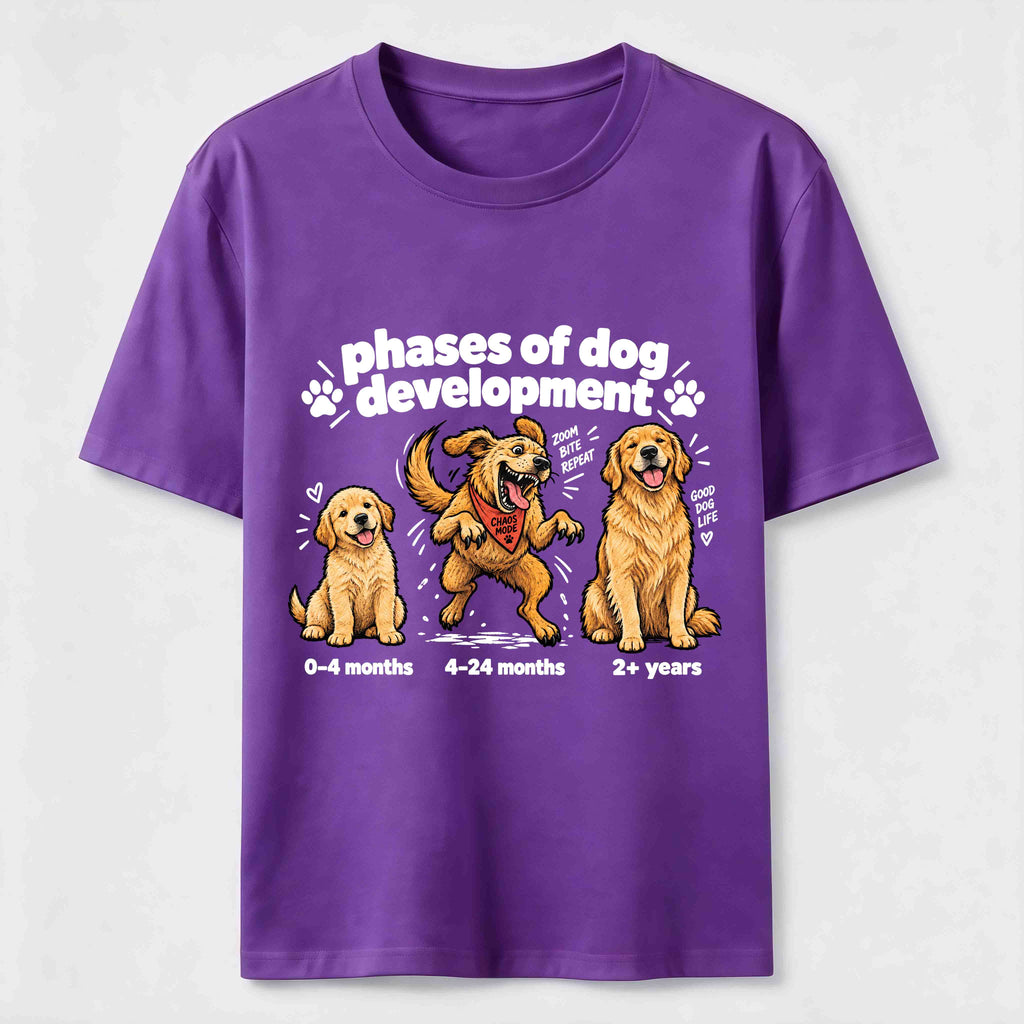 PetTaxClub Golden Retriever Chaos Phase Classic T-Shirt