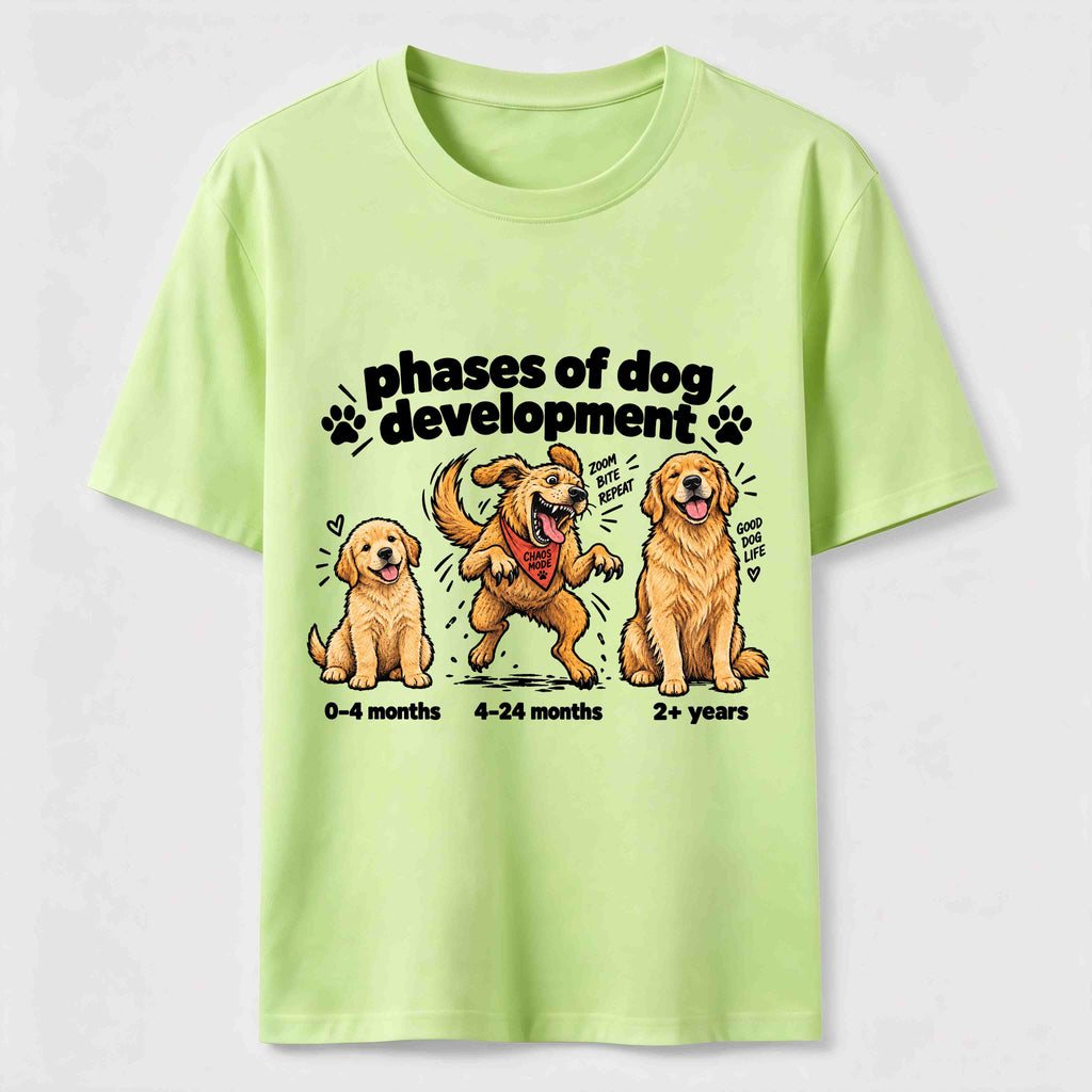 PetTaxClub Golden Retriever Chaos Phase Classic T-Shirt