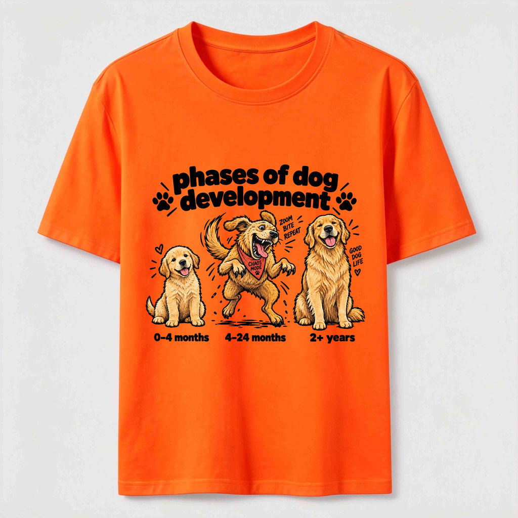 PetTaxClub Golden Retriever Chaos Phase Classic T-Shirt