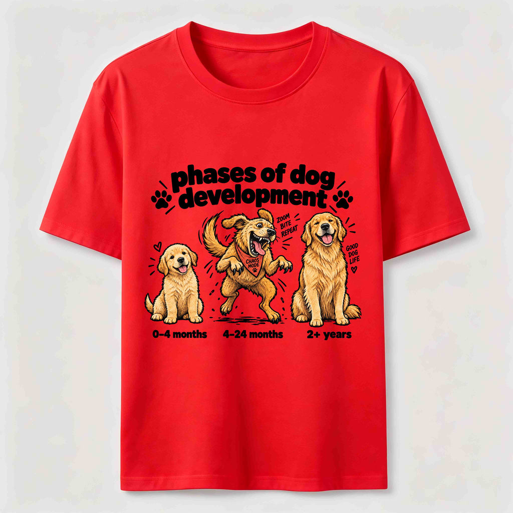 PetTaxClub Golden Retriever Chaos Phase Classic T-Shirt