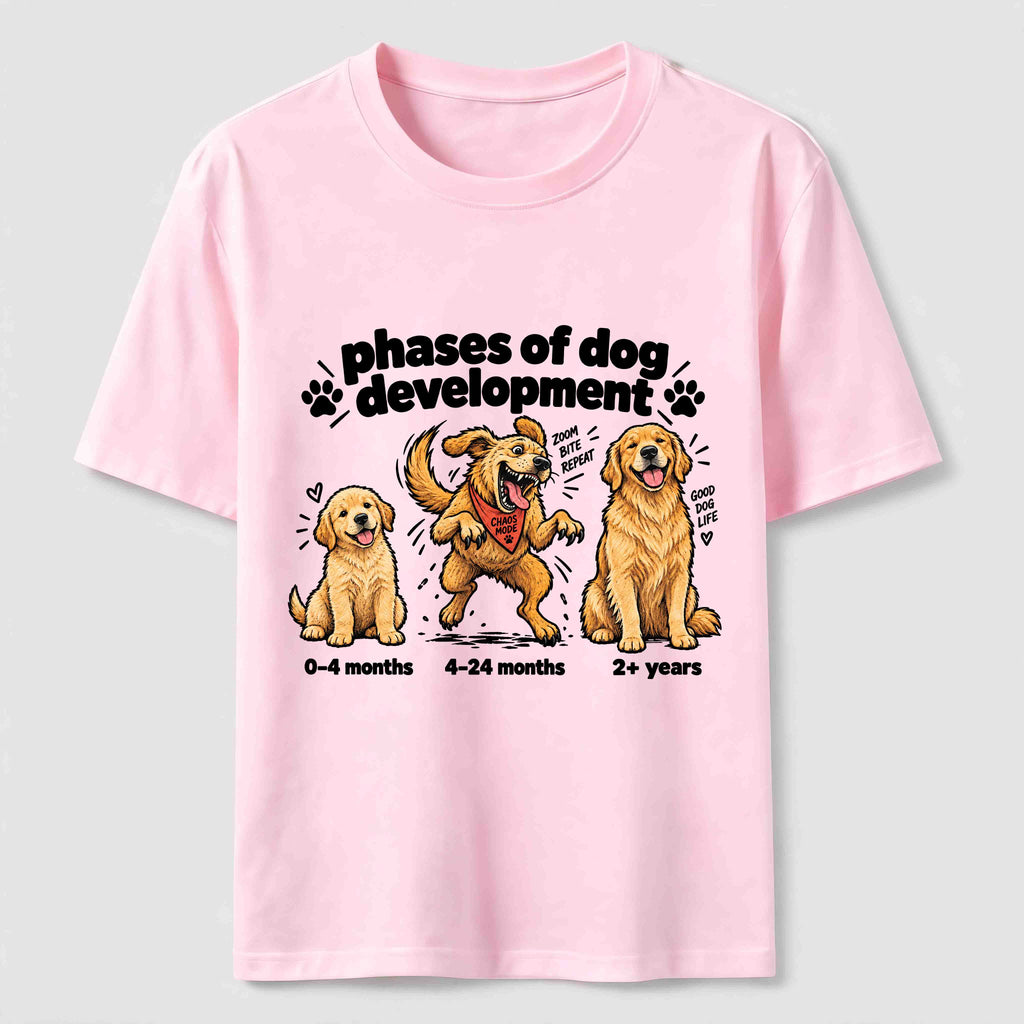 PetTaxClub Golden Retriever Chaos Phase Classic T-Shirt