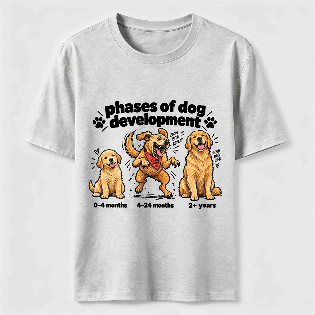 PetTaxClub Golden Retriever Chaos Phase Classic T-Shirt