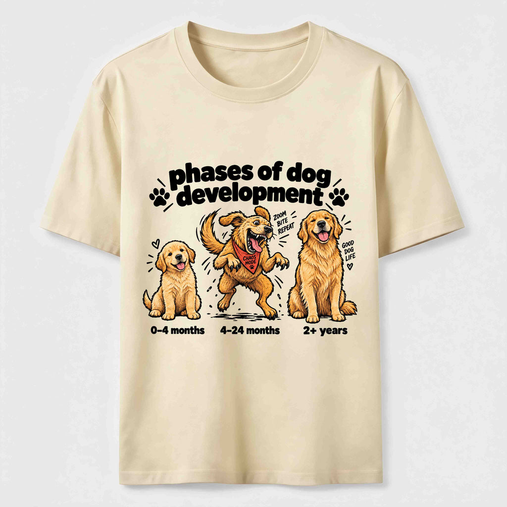 PetTaxClub Golden Retriever Chaos Phase Classic T-Shirt