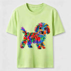 PetTaxClub Color Scribble Dog Classic T-Shirt