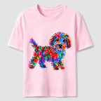 PetTaxClub Color Scribble Dog Classic T-Shirt