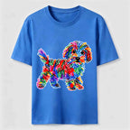 PetTaxClub Color Scribble Dog Classic T-Shirt