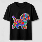 PetTaxClub Color Scribble Dog Classic T-Shirt