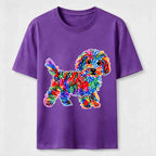 PetTaxClub Color Scribble Dog Classic T-Shirt