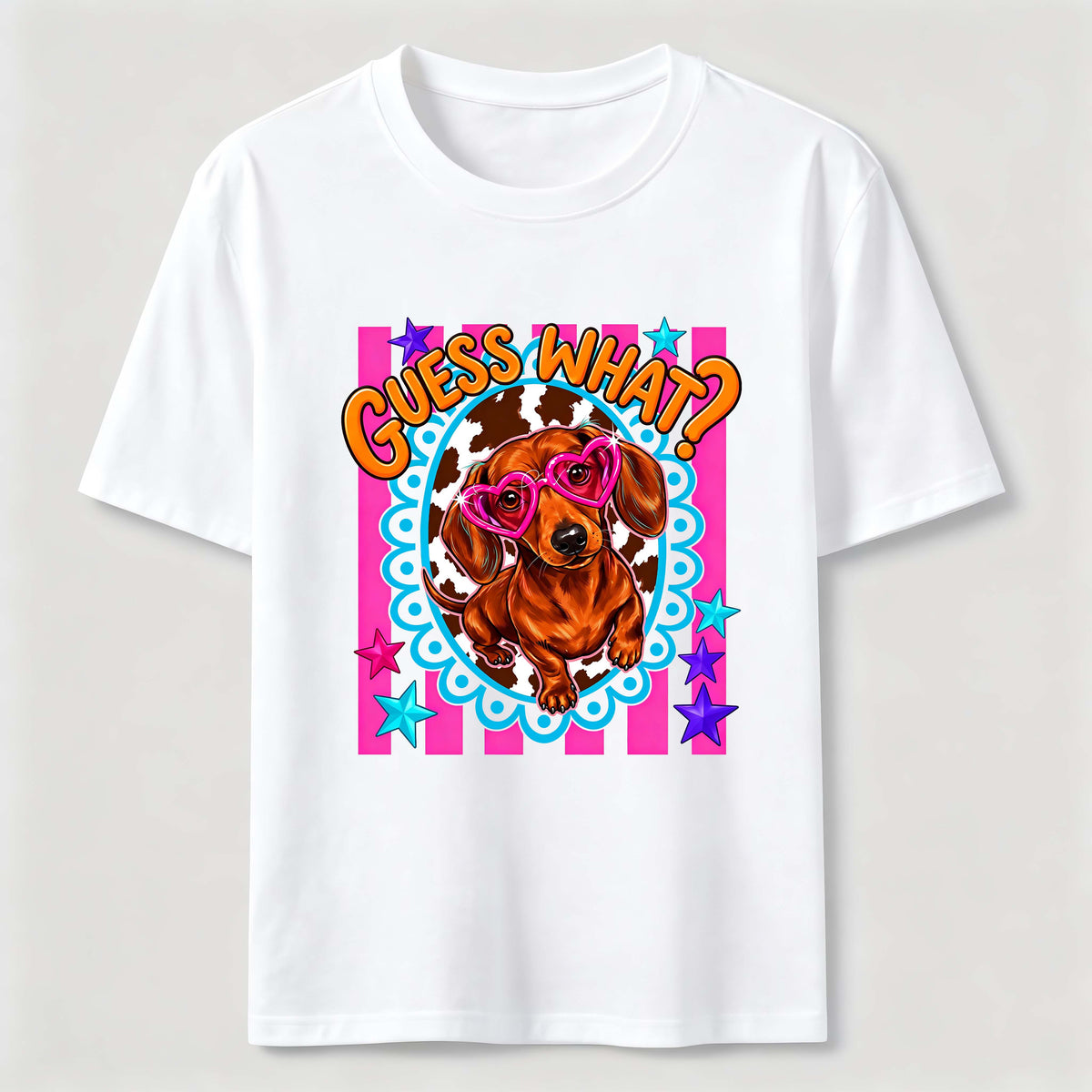 PetTaxClub Guess What Dachshund Classic T-Shirt