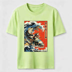 PetTaxClub Samurai Cat Koi Classic T-Shirt