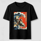 PetTaxClub Samurai Cat Koi Classic T-Shirt