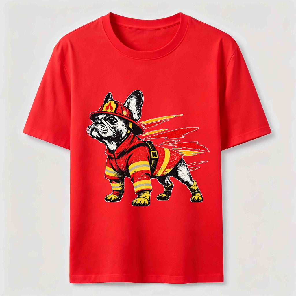 PetTaxClub Firefighter French Bulldog Classic T-Shirt