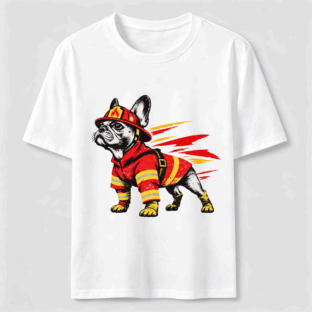 PetTaxClub Firefighter French Bulldog Classic T-Shirt