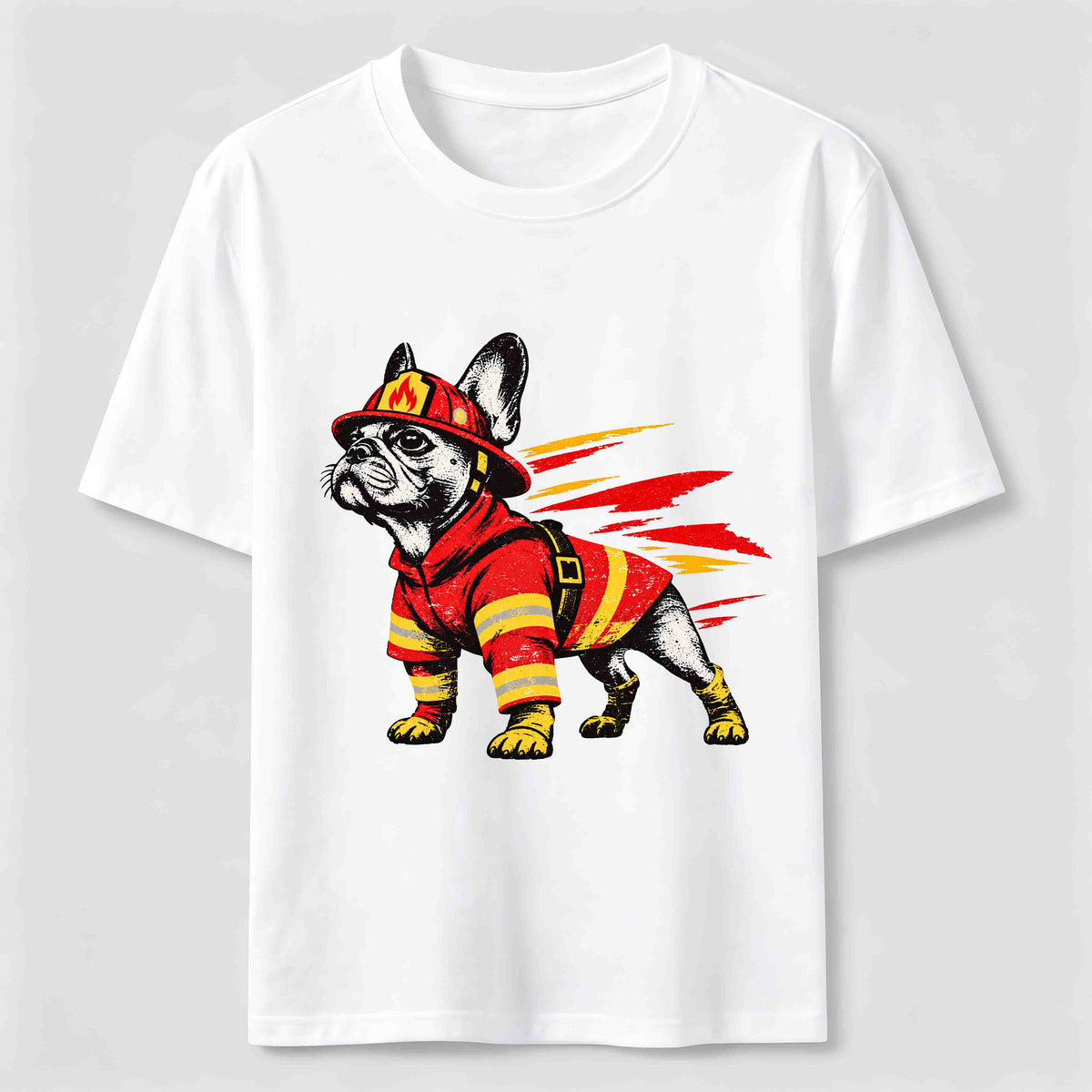 PetTaxClub Firefighter French Bulldog Classic T-Shirt