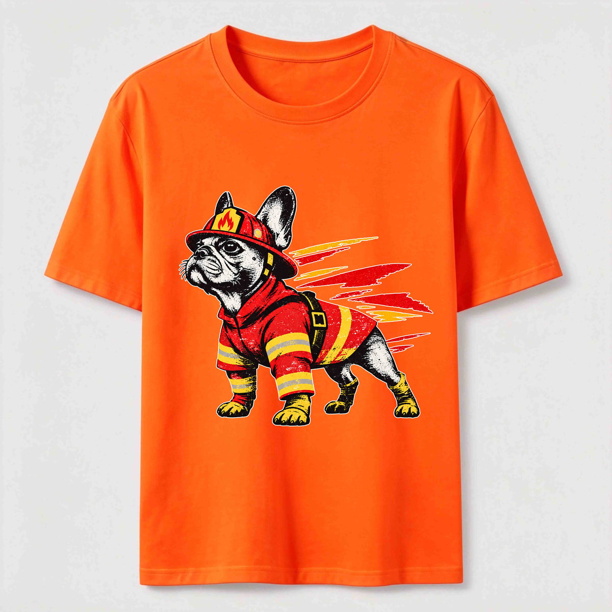 PetTaxClub Firefighter French Bulldog Classic T-Shirt