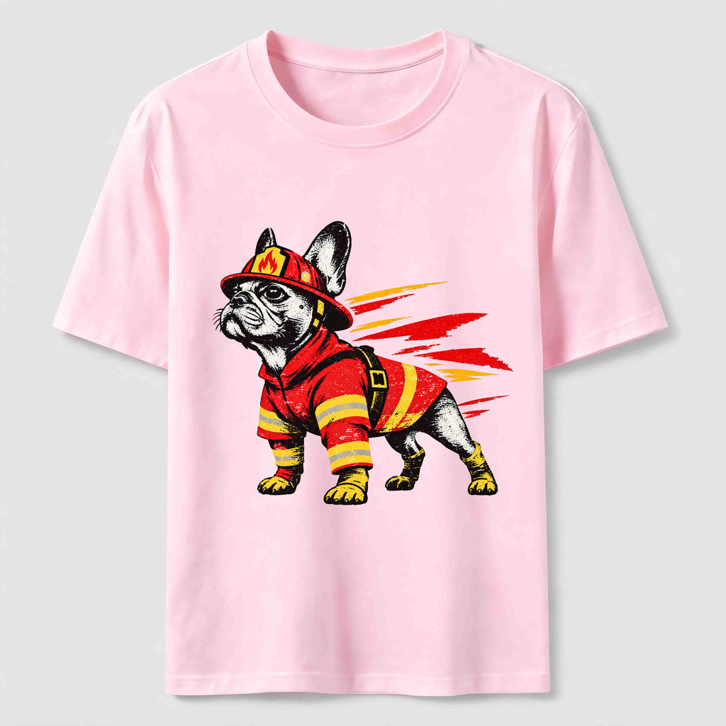 PetTaxClub Firefighter French Bulldog Classic T-Shirt