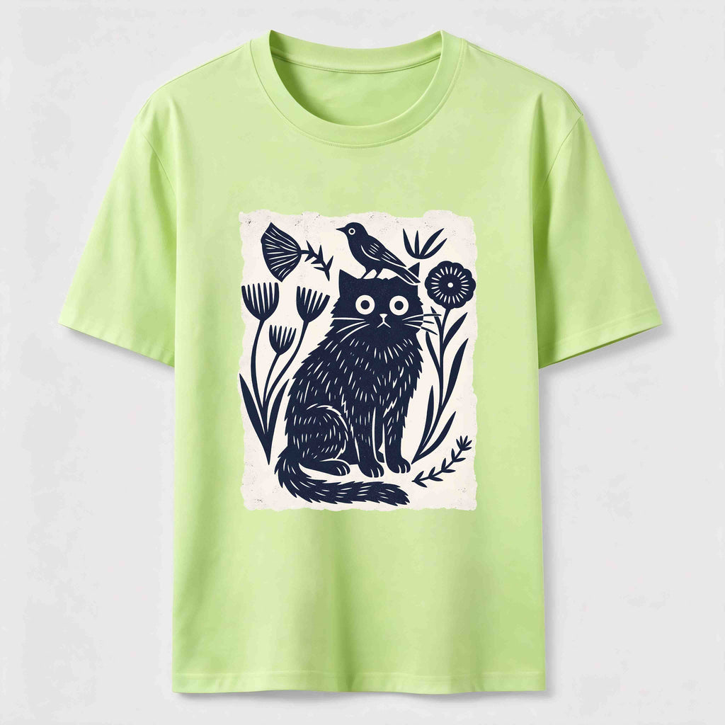 PetTaxClub Garden Black Cat Classic T-Shirt