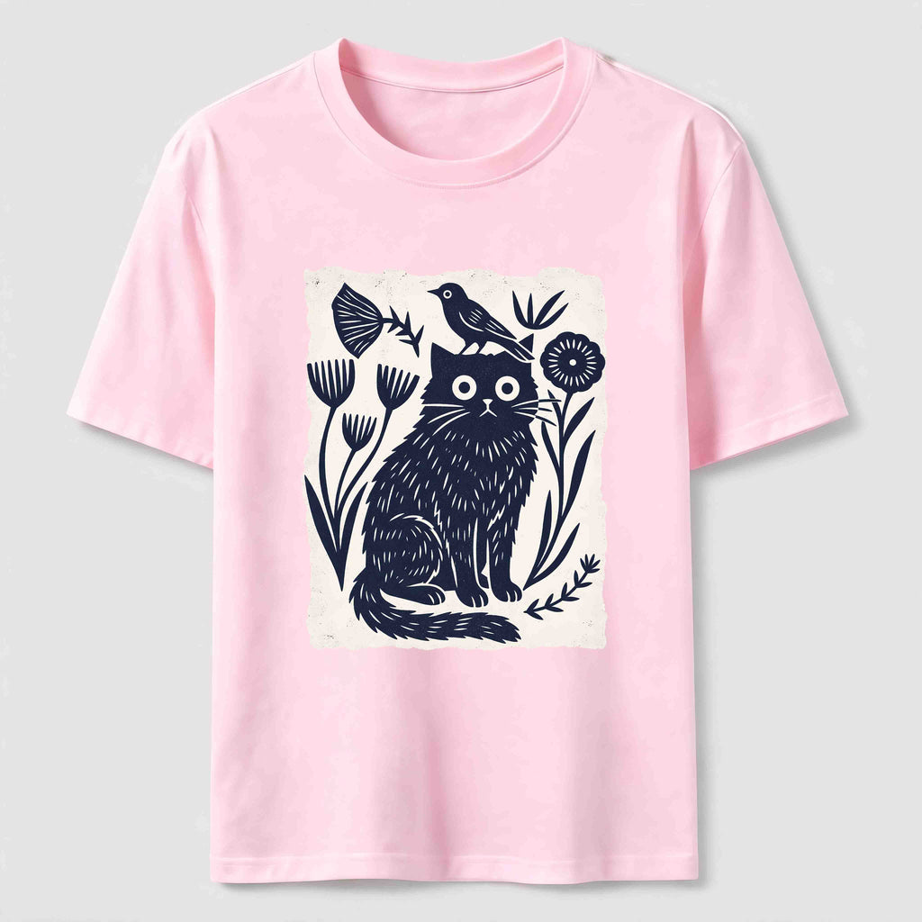 PetTaxClub Garden Black Cat Classic T-Shirt