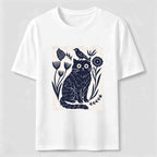 PetTaxClub Garden Black Cat Classic T-Shirt