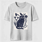 PetTaxClub Garden Black Cat Classic T-Shirt