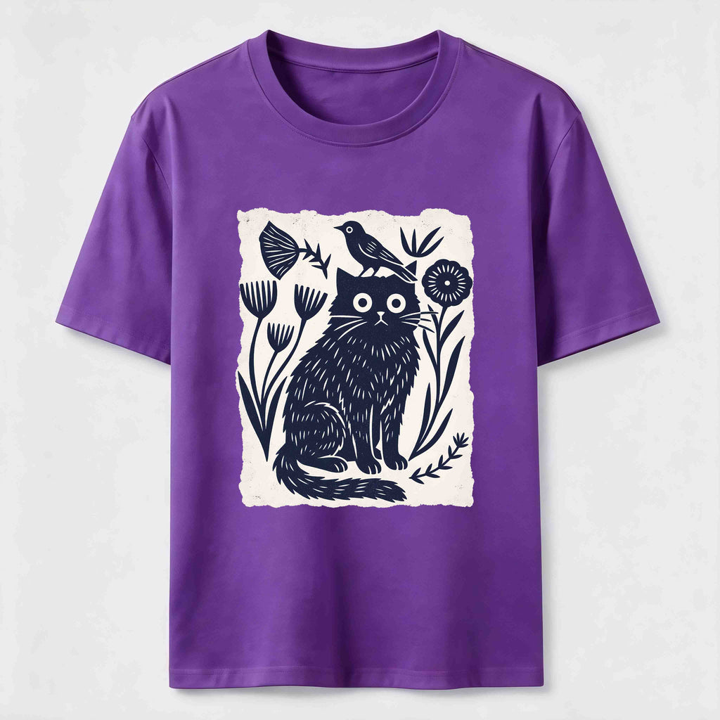 PetTaxClub Garden Black Cat Classic T-Shirt