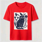 PetTaxClub Garden Black Cat Classic T-Shirt