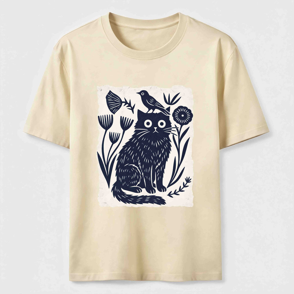 PetTaxClub Garden Black Cat Classic T-Shirt
