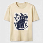 PetTaxClub Garden Black Cat Classic T-Shirt
