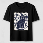 PetTaxClub Garden Black Cat Classic T-Shirt